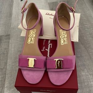 Salvatore Ferragamo Gavina suede sandal